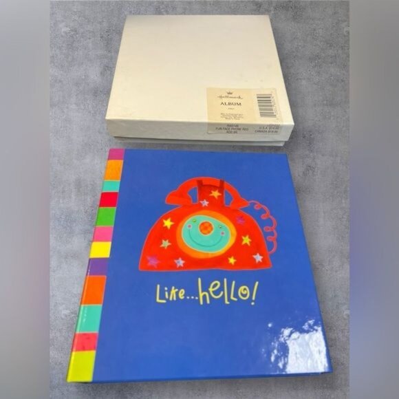 Hallmark "Like...Hello!" Fun Face Refillable Address Book - Picture 3 of 8